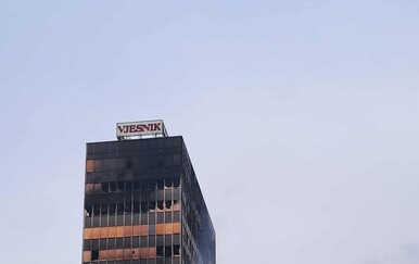 Zgrada Vjesnika nakon požara - 4