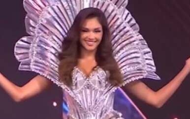 Laura Gnjatović predstavila nacionalni kostim na izboru za Miss Universe