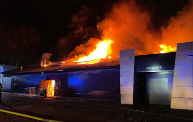 Izgorio balkanski noćni klub Village