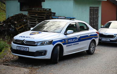 Policija na Črnomercu, ilustracija