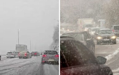 HAK: Zbog zimskih uvjeta i vjetra kamioni s prikolicama ne mogu u Istru i Dalmaciju