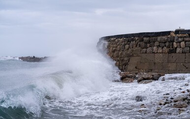 Nevrijeme na Jadranu, ilustracija
