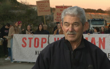 Čedomir Majstorović, prosvjed, Šijana