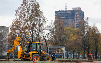 Radovi na prometnici kod Vjesnika