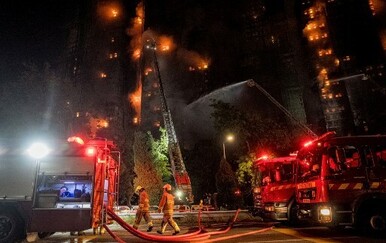 Požar zgrada u Hong Kongu