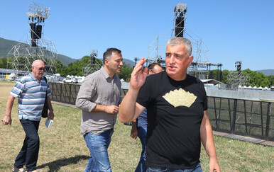 Miro Bulj uoči koncerta Marka Perkovića Thompsona u Sinju