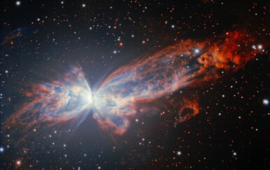 FOTO Teleskop u Čileu povodom 25. obljetnice počastio svijet fotografijom kozmičkog leptira