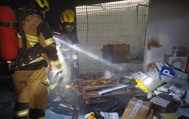 Požar u Arena Centru