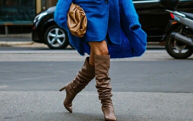 Slouchy čizme: Naborane čizme za zimu 2025.