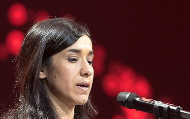 Nadia Murad (Foto: The Nobel Prize/Twitter)