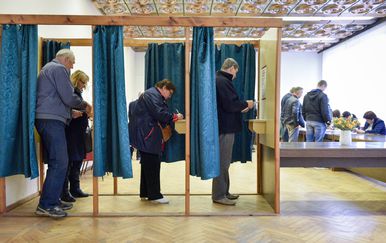 Završili izbori u Latviji (Foto: AFP)