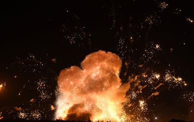 Eksplozija u skladištu oružja (Foto: AFP)