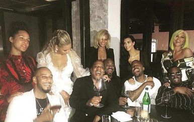 Beyonce, Jay-Z, Kanye West, Kim Kardashian (Foto: Profimedia)