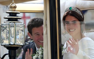Vjenčanje princeze Eugenie (FOTO: Gareth Fuller/Press Association/PIXSELL)