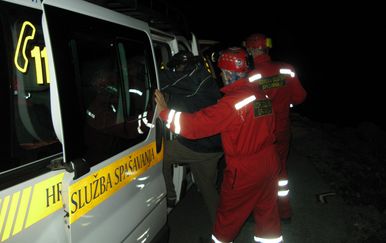 Akcija spašavanja (Foto: HGSS Stanica Makarska)