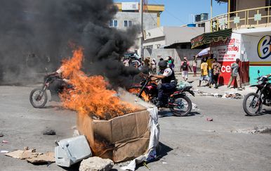 Nemiri u Haitiju zbog korupcijskog skandala (Foto: AFP)