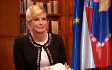 Predsjednica Kolinda Grabar Kitarović za Dnevnik Nove TV (Video: Dnevnik.hr) - 1