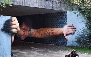Ulična umjetnost (Foto: Instagram/streetartnews)