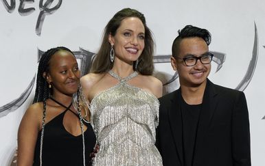 Angelina Jolie, Zahara Jolie Pitt, Maddox Jolie Pitt (Foto: Getty Images)