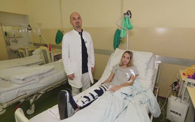 Liječnici KBC-a Sestre milosrdnice spasili nogu Martine Dir (Foto: Dnevnik.hr)