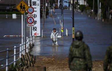 Tajfun Hagibis poharao Japan (Foto: AFP)