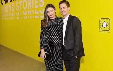 Miranda Kerr i Evan Spiegel (Foto: Profimedia)