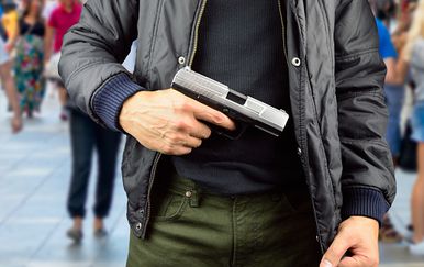 Muškarac s pištoljem (Ilustracija: Getty Images)