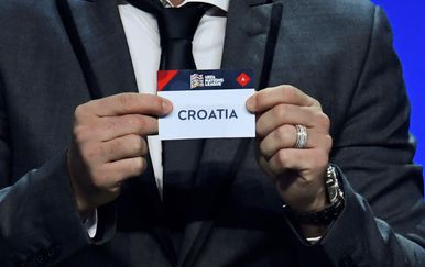 Hrvatska u ždrijebu (Foto: AFP)