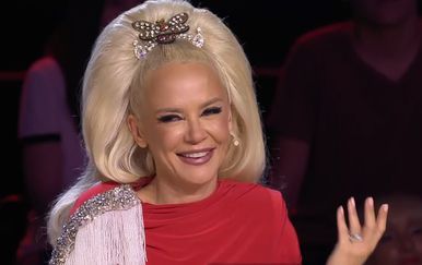 Zbor Supertalent, Maja Šuput plače (Foto: Screenshot Nova TV)