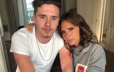 Victoria i Brooklyn Beckham (Foto: Instagram)