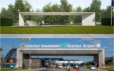 Spomenik domovini, aerodrom u Istanbulu (Foto:Grad Zagreb/Getty)