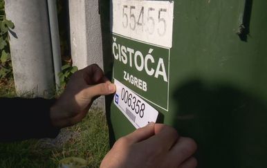 Čipiranje kante za otpad (Foto: Dnevnik.hr) - 1