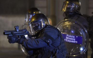 Prosvjedi u Barceloni (Foto: AFP)
