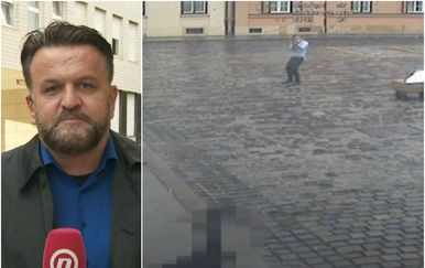 Reporter Dnevnika Nove TV Andrija Jarak o snimci napada na policajce ispred Vlade