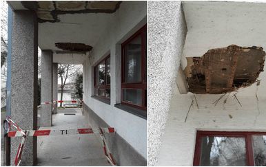 Srušio se dio stropa na paviljonu: Što se događa u ovom zagrebačkom studentskom domu?