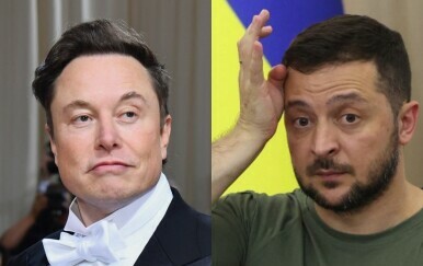 Elon Musk, Volodimir Zelenski
