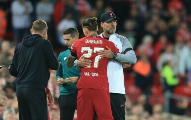 Darwin Nunez i Jurgen Klopp