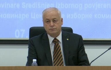 Suad Arnautović, predsjednik Centralne izborne komisije Bosne i Hercegovine