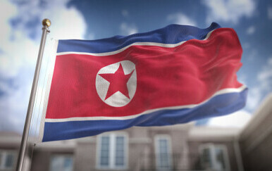 Sjeverna Koreja, zastava