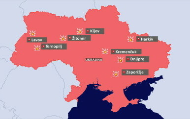 Napadnuta ukrajinska područja