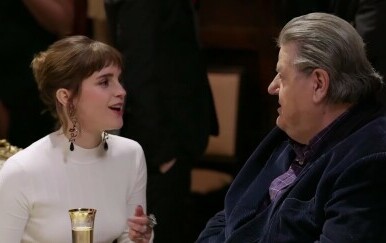 Emma Watson i Robbie Coltrane