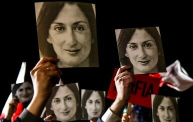 Prosvjed zbog ubojstva Daphne Caruana Galizie