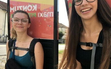 Studentica na studentskom poslu