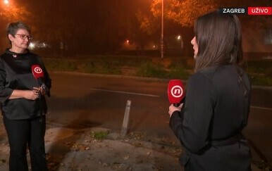 Ivana Kopčić, novinarka Nove TV i Nada Lovrić