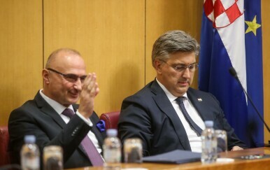 Gordan Grlić Radman i Andrej Plenković