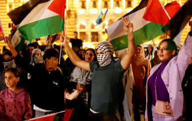 U Sarajevu održan prosvjed podrške Palestincima - 7