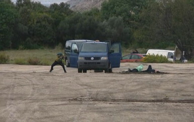 Antiteroristička vježba u Cavtatu - 2