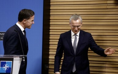 Mark Rutte i Jens Stoltenberg