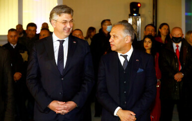 Andrej Plenković i Veljko Kajtazi