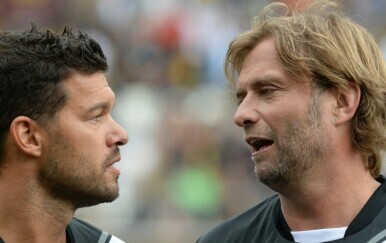 Michael Ballack i Jurgen Klopp